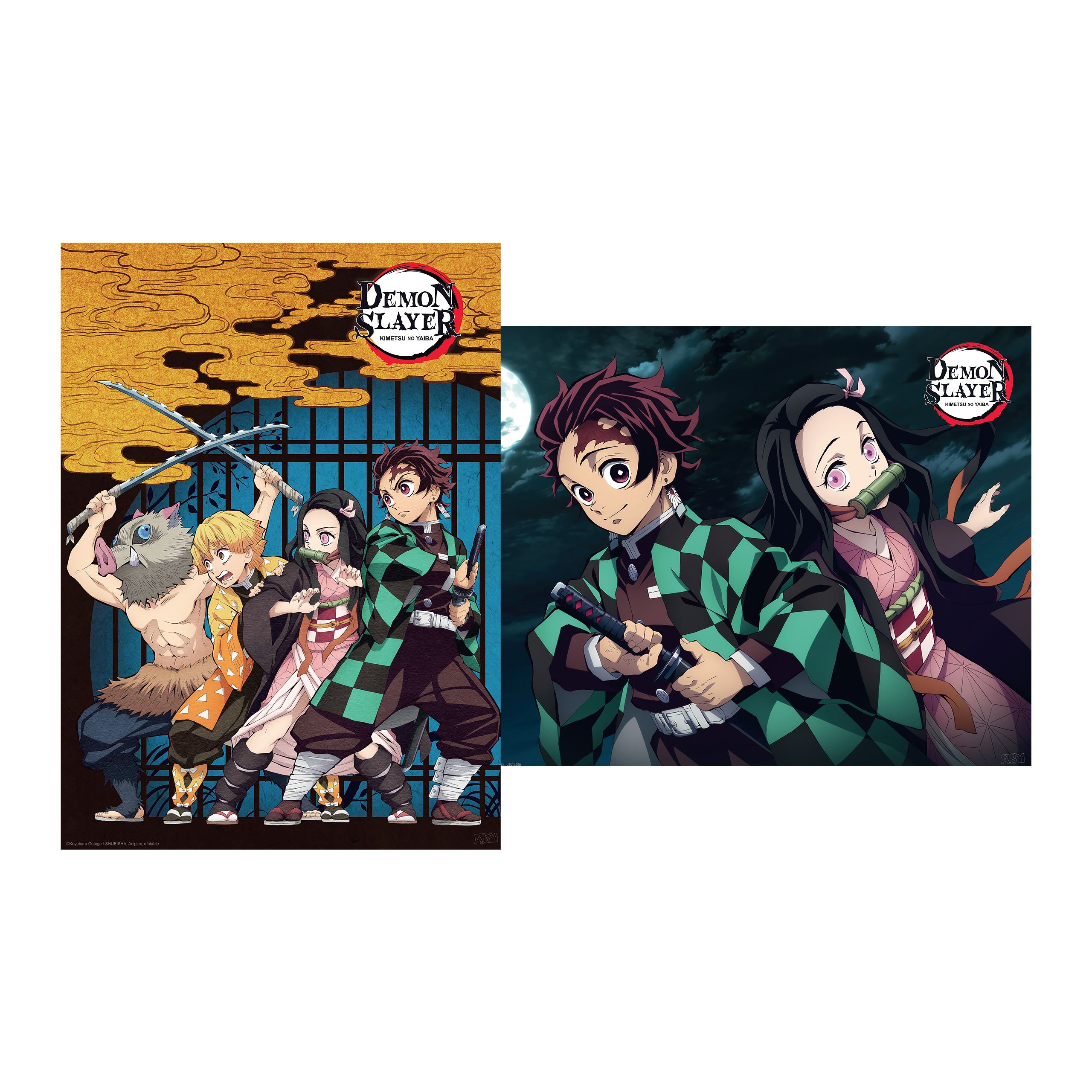 Imagen del producto Demon Slayer - Grupo & Duo Poster Set de 2
