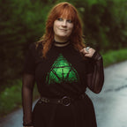 Imagen del producto Camiseta de la Espada Maestra en el bosque para fans de Zelda negra