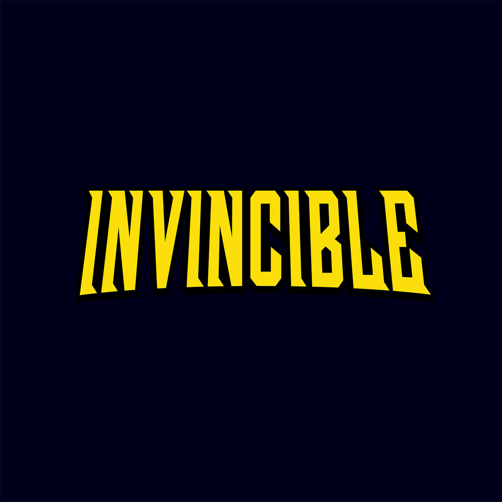 Imagen del producto Camiseta con logo para fans de Invincible azul