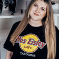 Imagen del producto Camiseta del Café Mos Eisley para fans de Star Wars negra