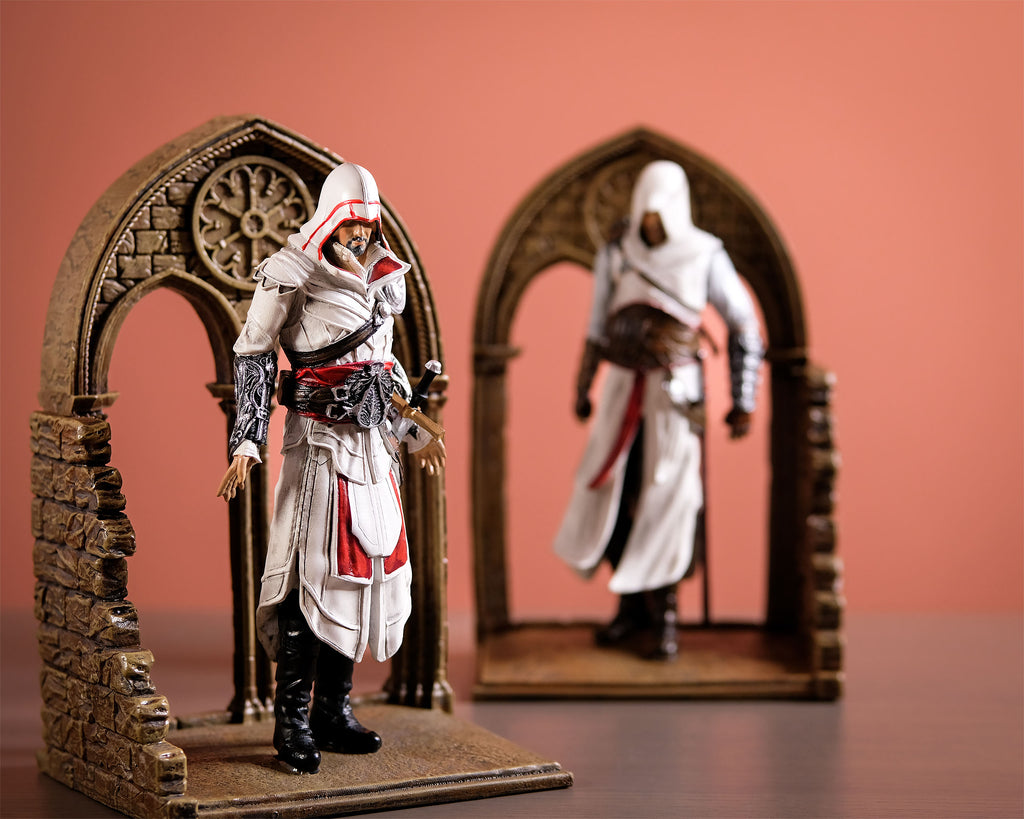 Imagen del producto Assassin's Creed - Sujetalibros de Altair y Ezio