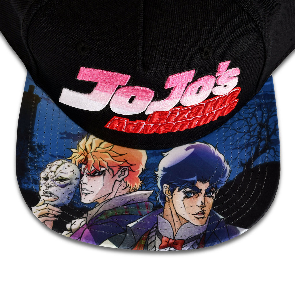 Imagen del producto JoJo's Bizarre Adventure - Gorra Snapback con logo negra