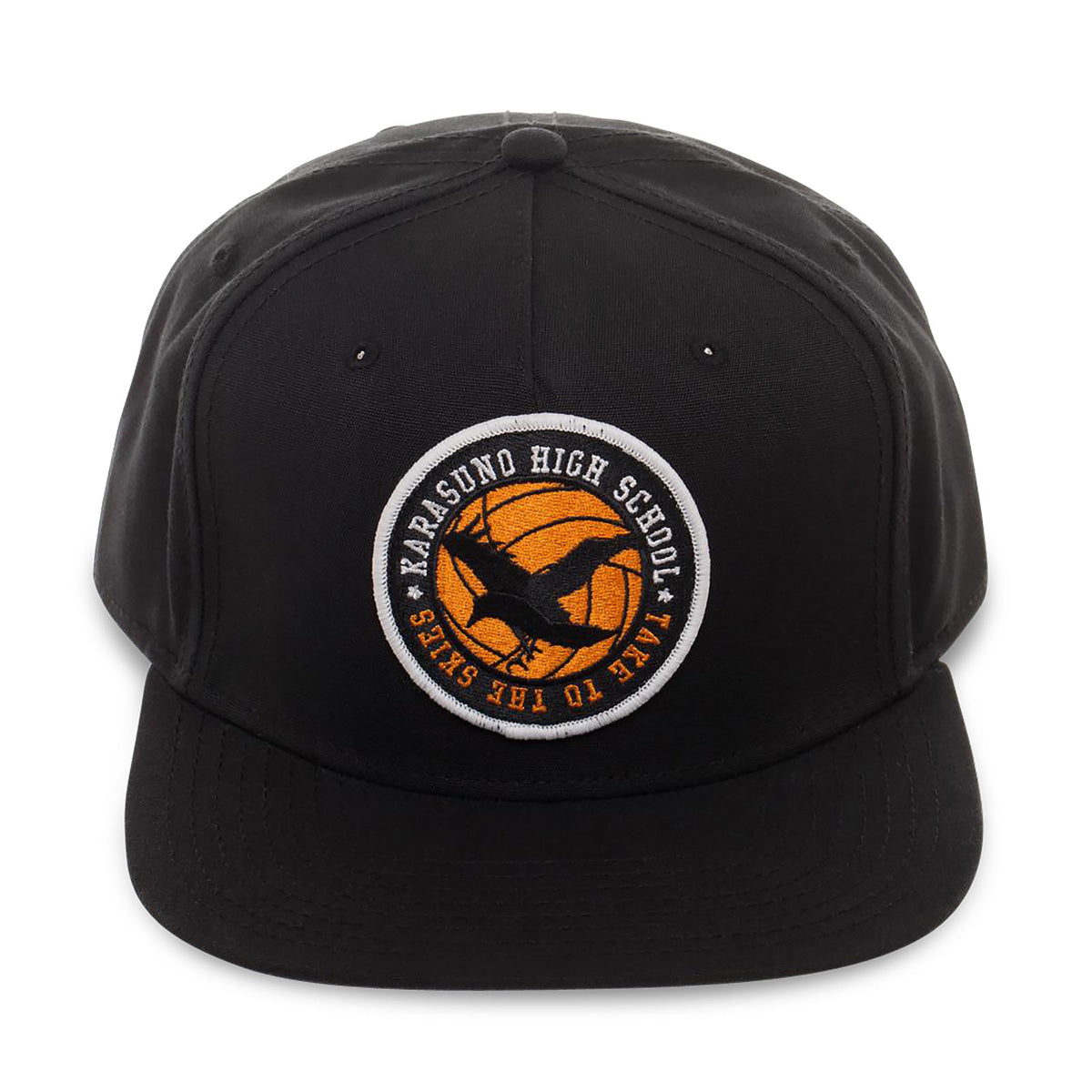 Imagen del producto Haikyu!! - Gorra Snapback con logo de la escuela secundaria Crows en negro