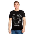 Imagen del producto Star Wars - Boba Fett Slave I Sketch Camiseta negra