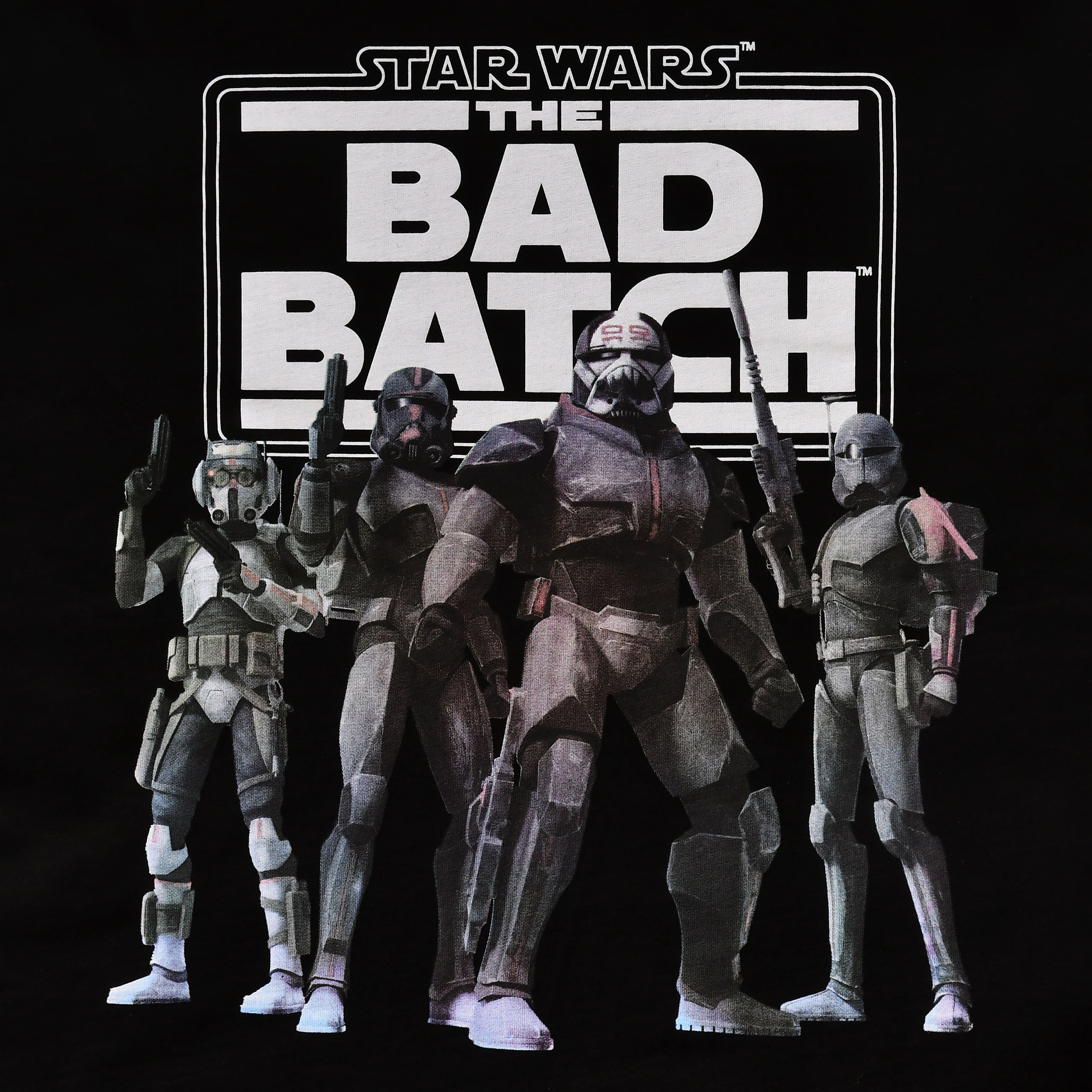 Product image Star Wars - Bad Batch Group T-Shirt Black