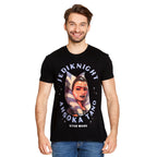 Imagen del producto Star Wars - Camiseta negra con la cara de Ahsoka Tano