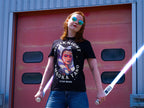 Imagen del producto Star Wars - Camiseta negra con la cara de Ahsoka Tano