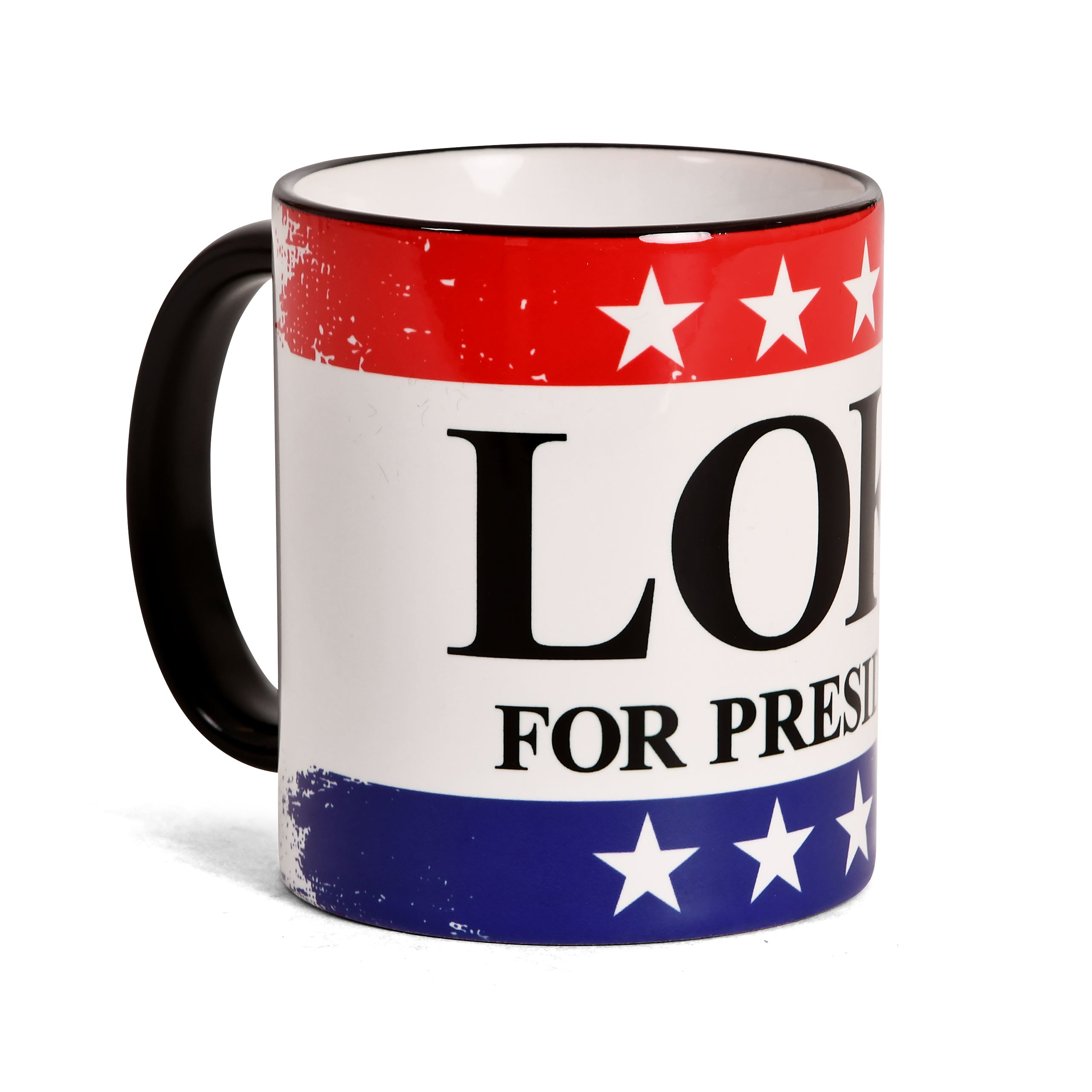 Imagen del producto Taza For President para fans de Loki