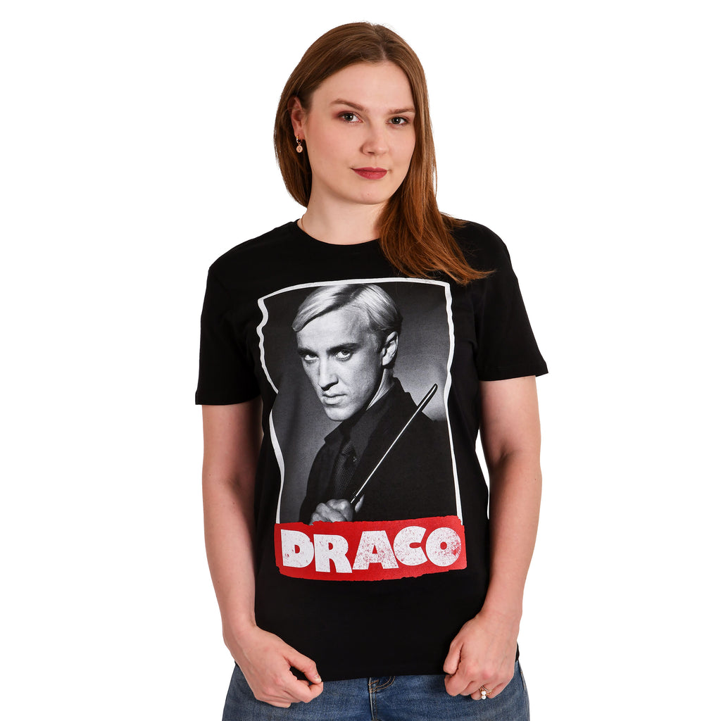 Imagen del producto Harry Potter - Camiseta Draco negra