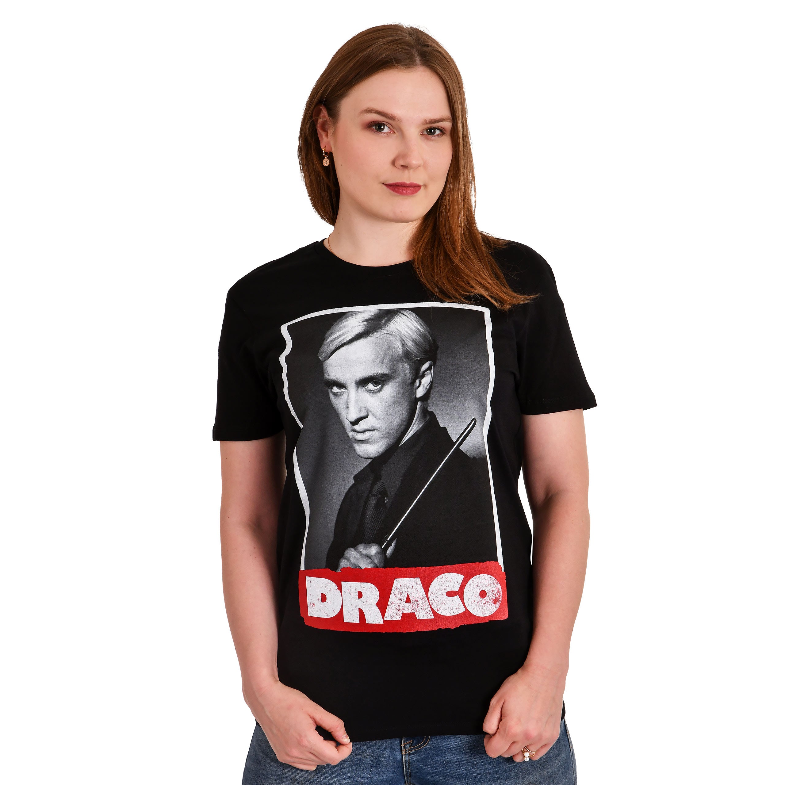 Imagen del producto Harry Potter - Camiseta Draco negra