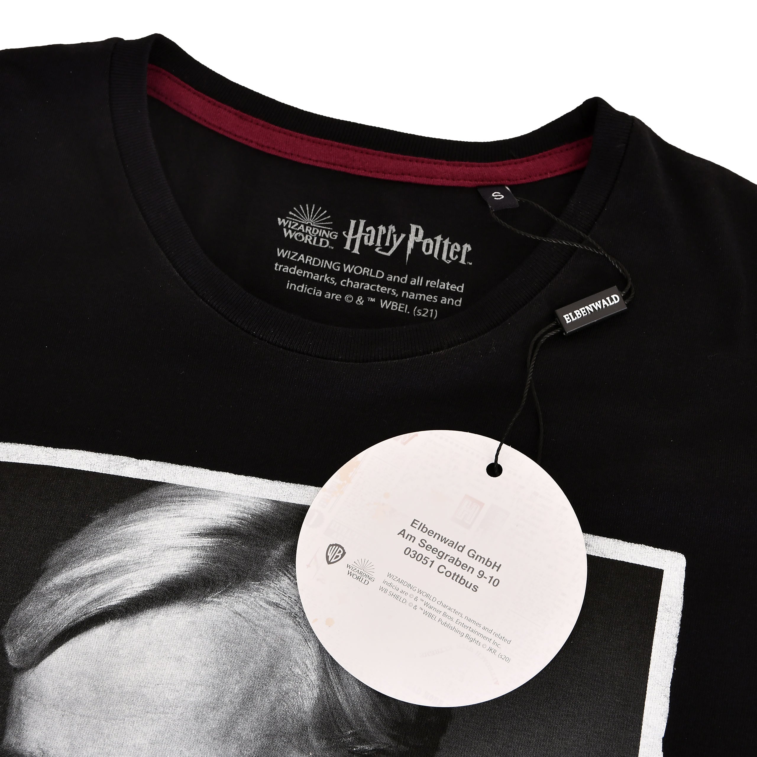 Imagen del producto Harry Potter - Camiseta Draco negra