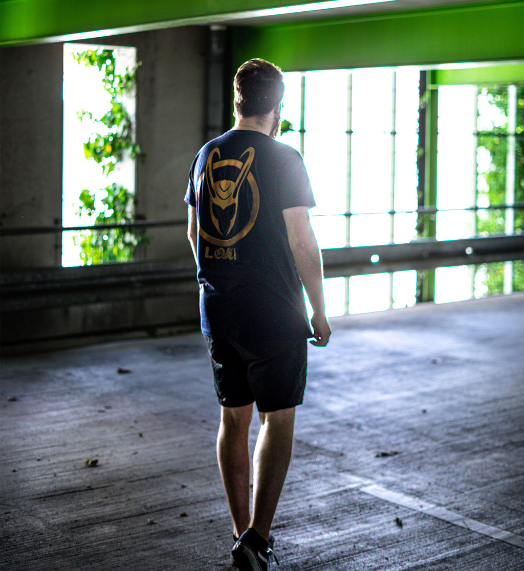 Imagen del producto Loki - Camiseta con logo azul