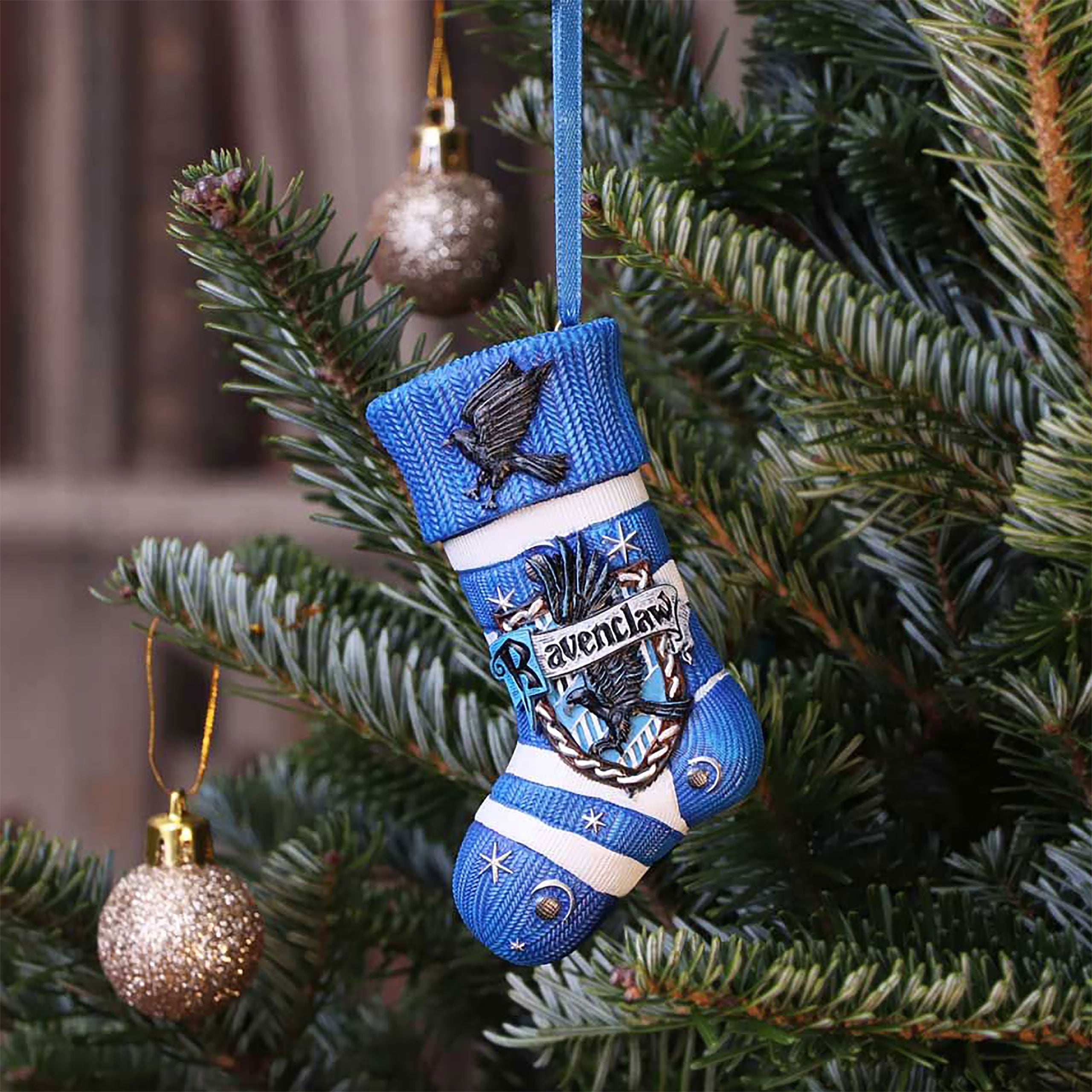 Imagen del producto Harry Potter - Adorno para árbol de Navidad Calcetín Ravenclaw