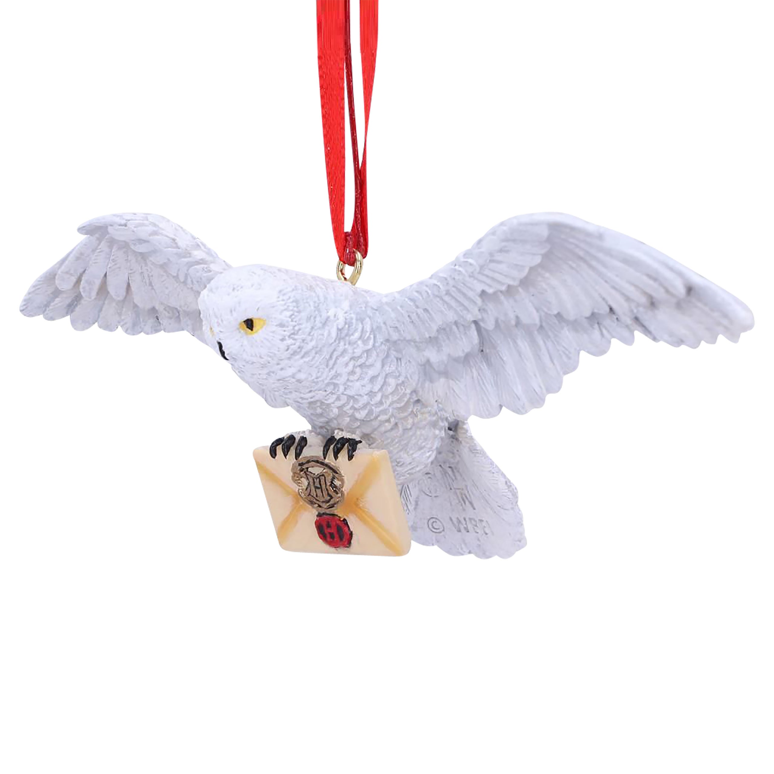 Imagen del producto Harry Potter - Hedwig con carta de Hogwarts Adorno de árbol de Navidad