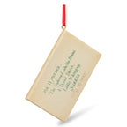 Imagen del producto Harry Potter - Adorno de árbol de Navidad con carta de Hogwarts