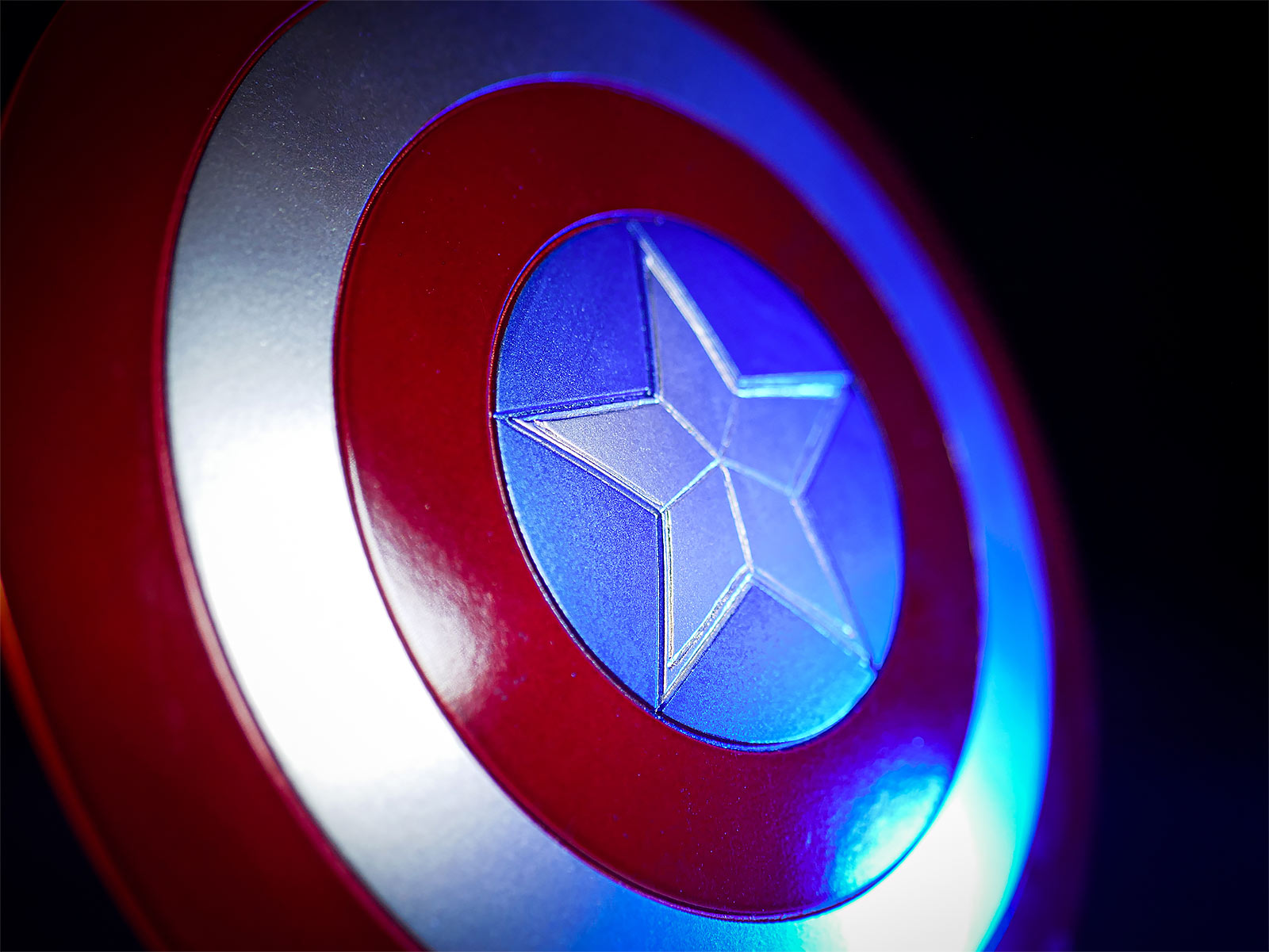 Imagen del producto Capitán América - Réplica del Escudo Colección Museo Marvel