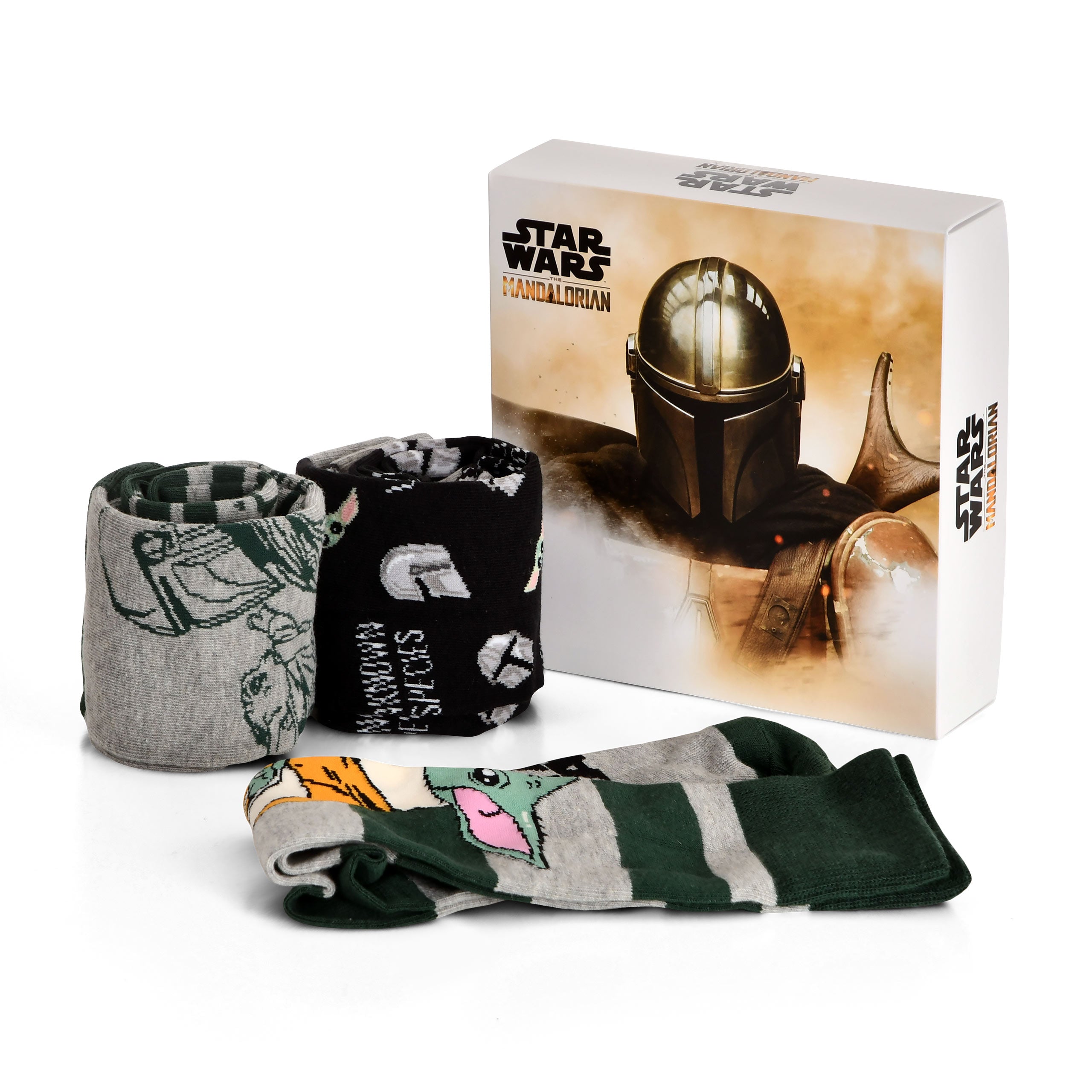 Imagen del producto Set de 3 Calcetines Grogu - Star Wars The Mandalorian