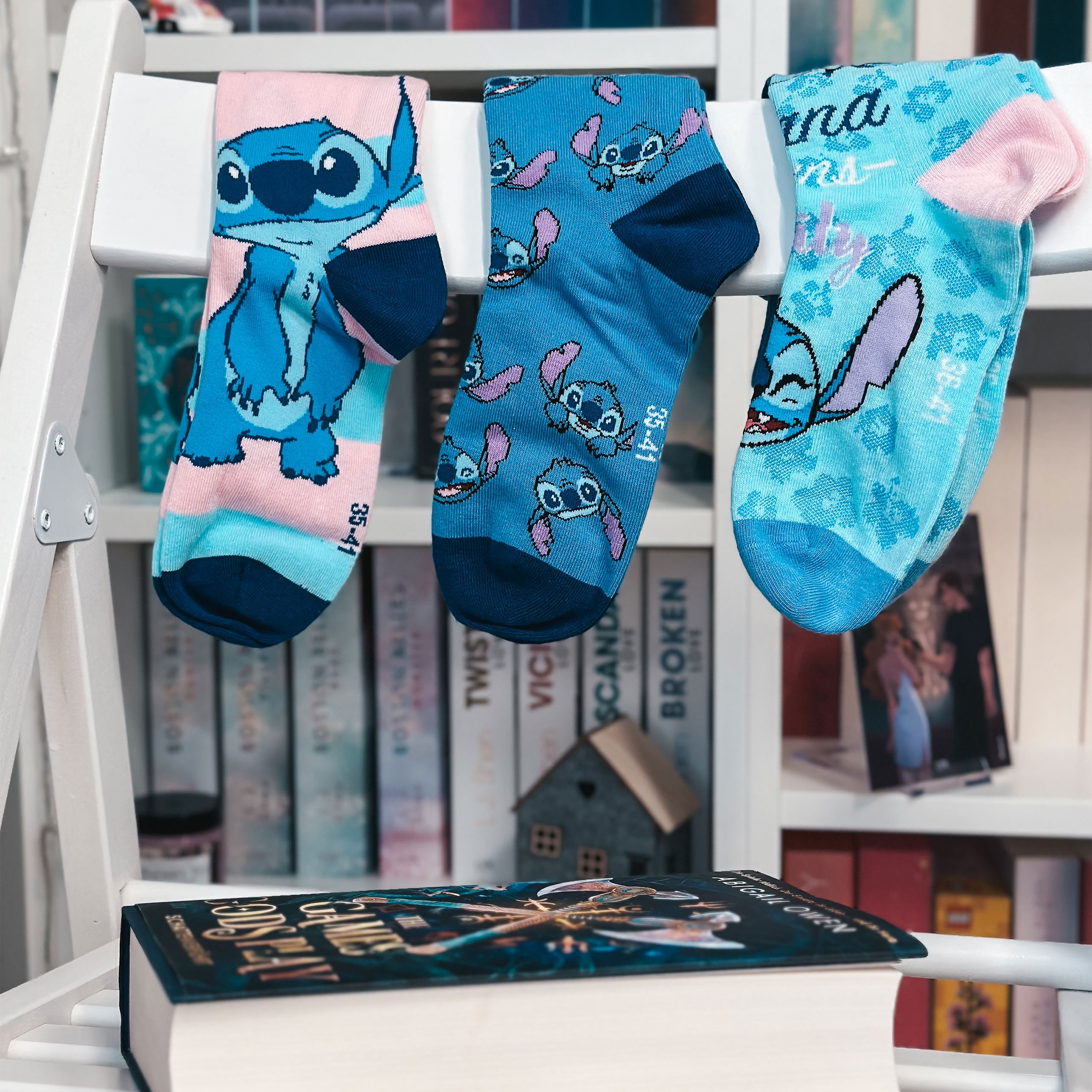 Imagen del producto Lilo & Stitch - Set de 3 calcetines Ohana