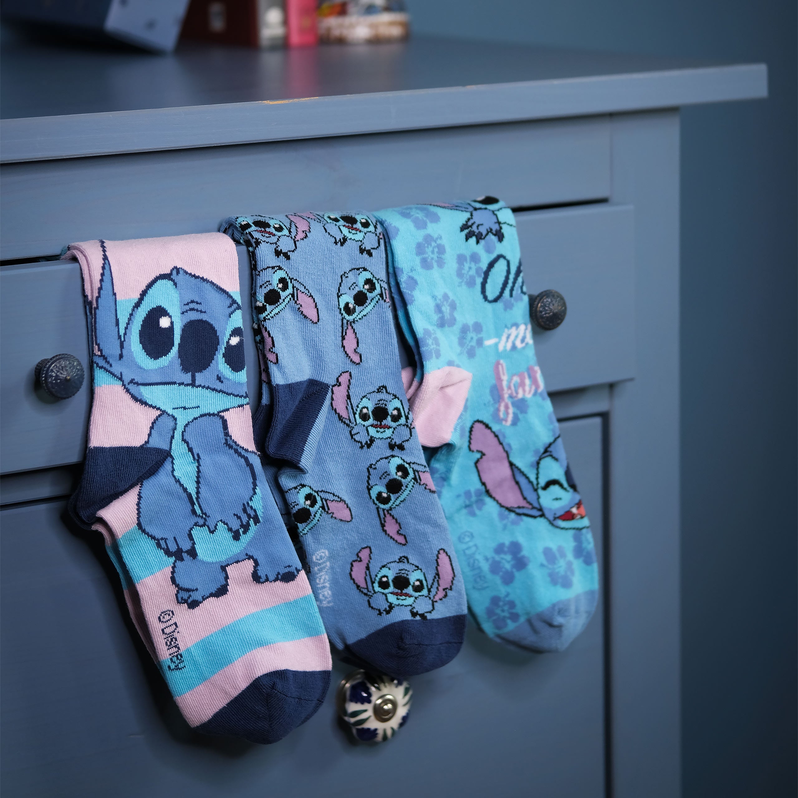 Imagen del producto Lilo & Stitch - Set de 3 calcetines Ohana