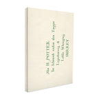 Imagen del producto Harry Potter - Cuaderno de notas de la carta de Hogwarts