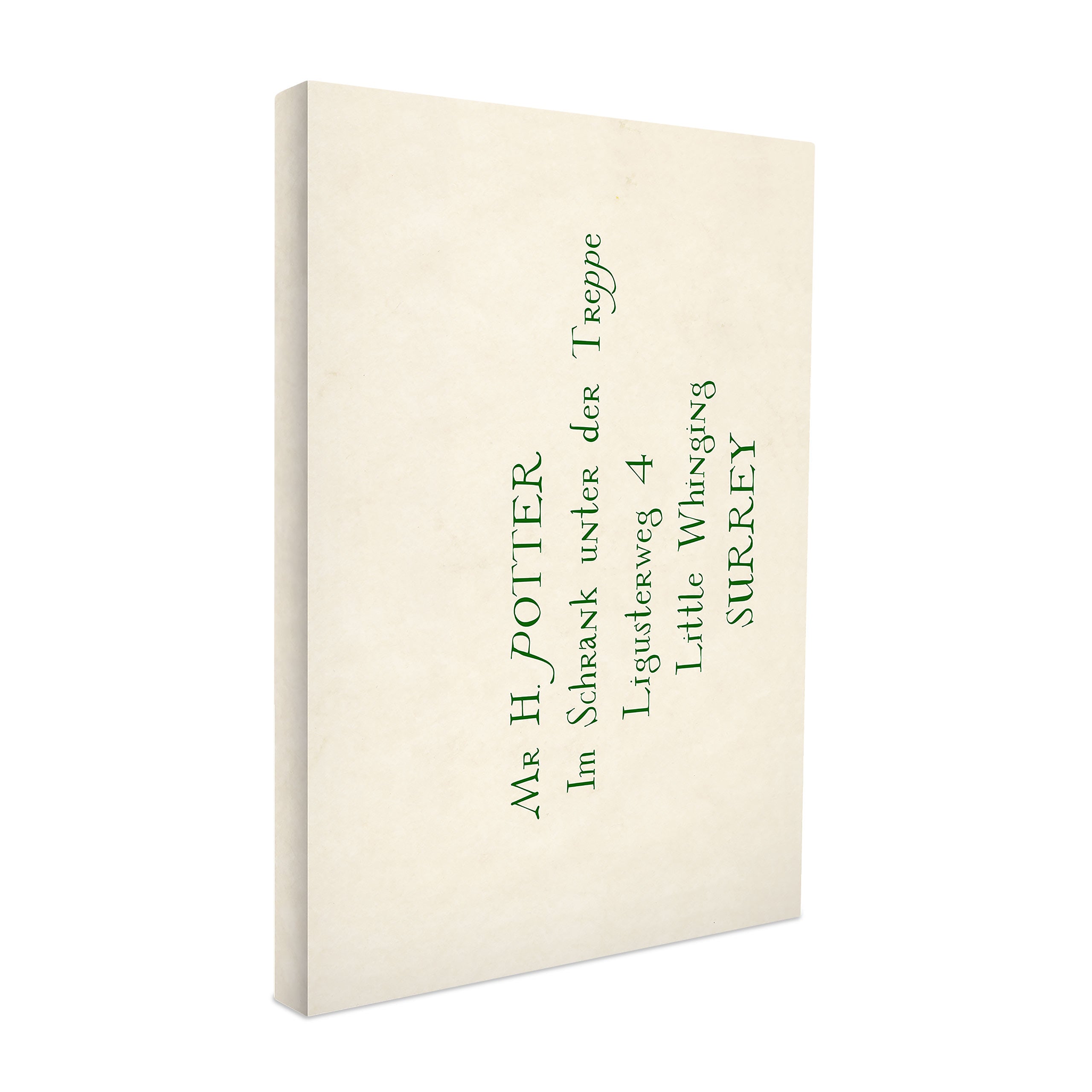 Imagen del producto Harry Potter - Cuaderno de notas de la carta de Hogwarts