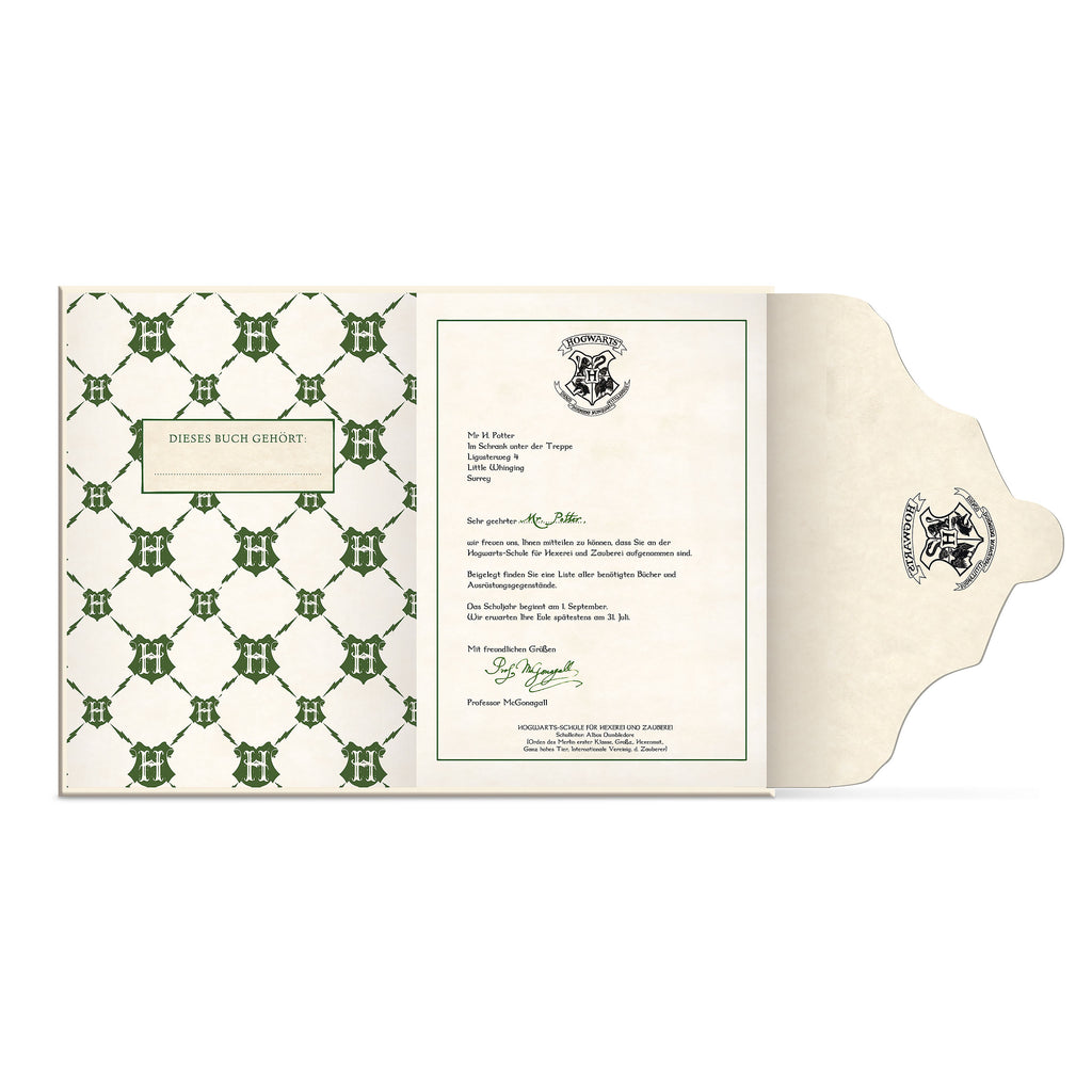 Imagen del producto Harry Potter - Cuaderno de notas de la carta de Hogwarts
