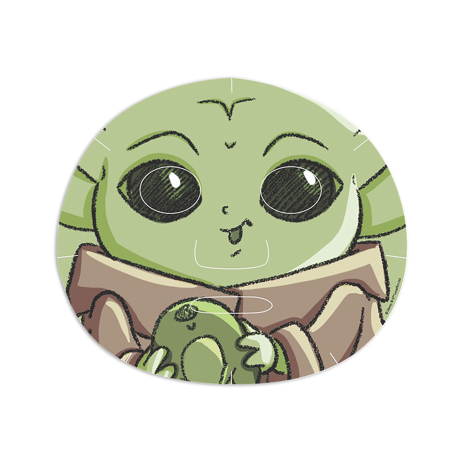 Imagen del producto Máscara de Hoja Grogu - Star Wars The Mandalorian