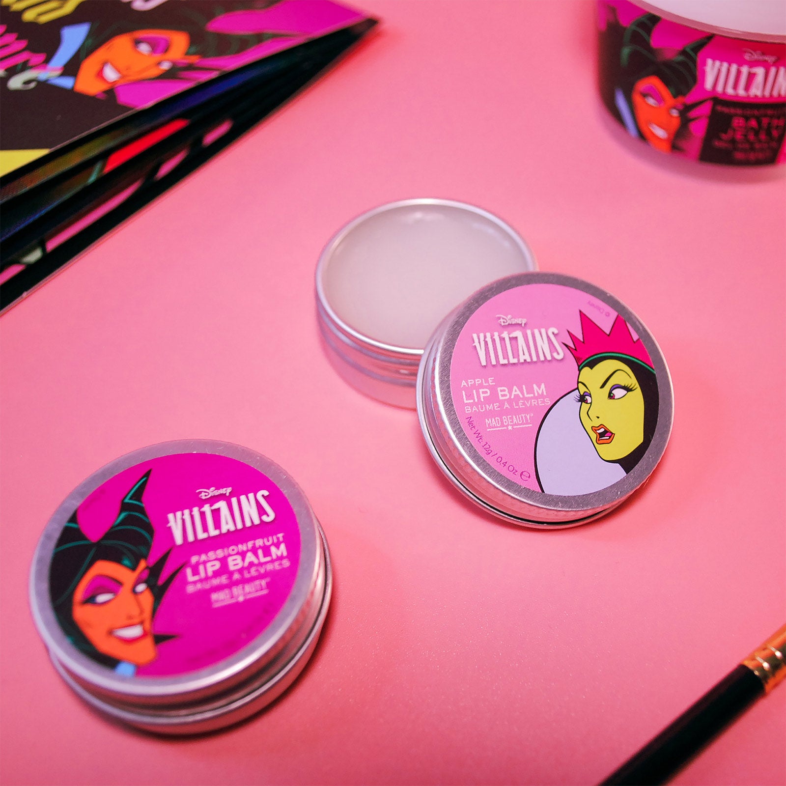 Imagen del producto Disney Villains - Bálsamo labial set de 2