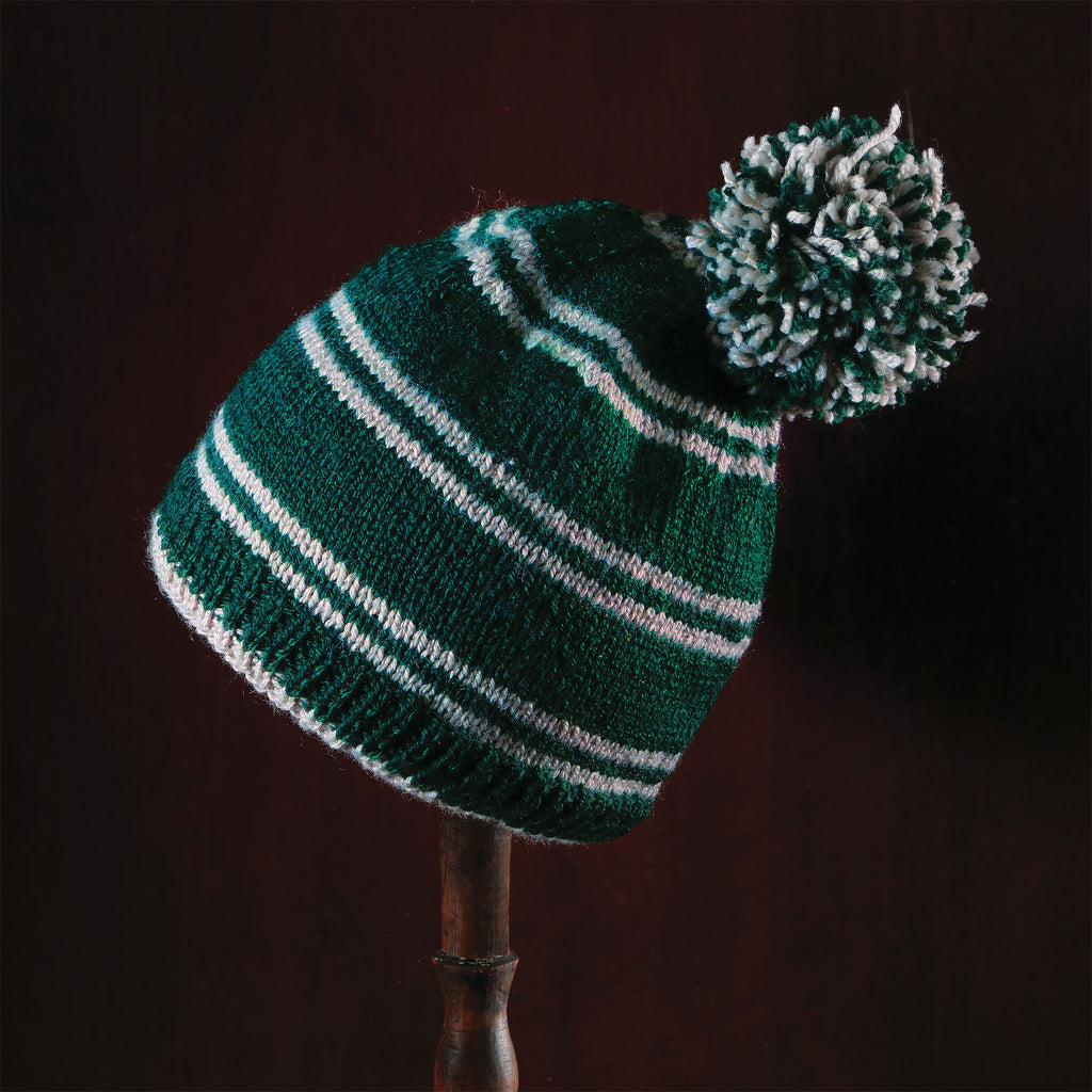 Product image Slytherin Bobble Hat Knitting Set - Harry Potter