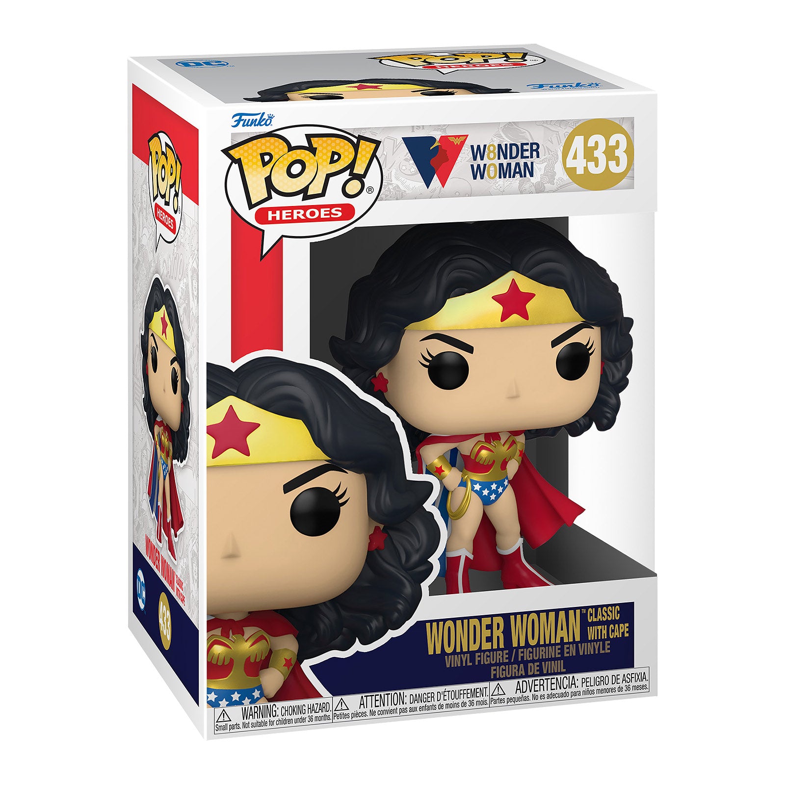 Product image Wonder Woman with Cape Funko Pop Figure