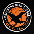 Imagen del producto Haikyu!! - Camiseta negra de la escuela secundaria Karasuno