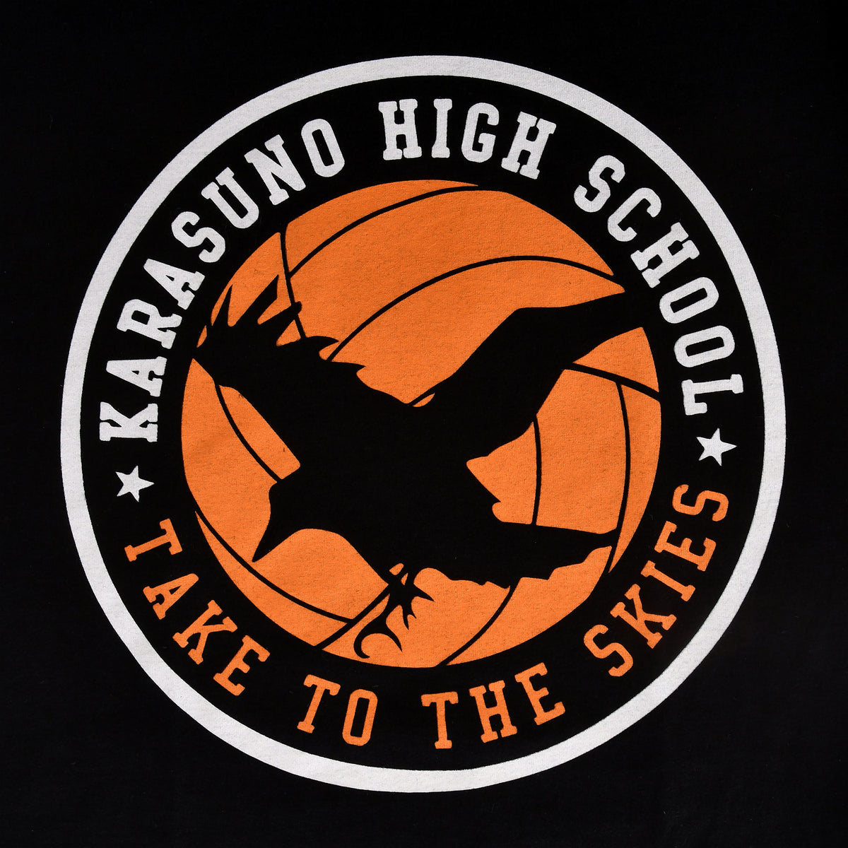 Imagen del producto Haikyu!! - Camiseta negra de la escuela secundaria Karasuno
