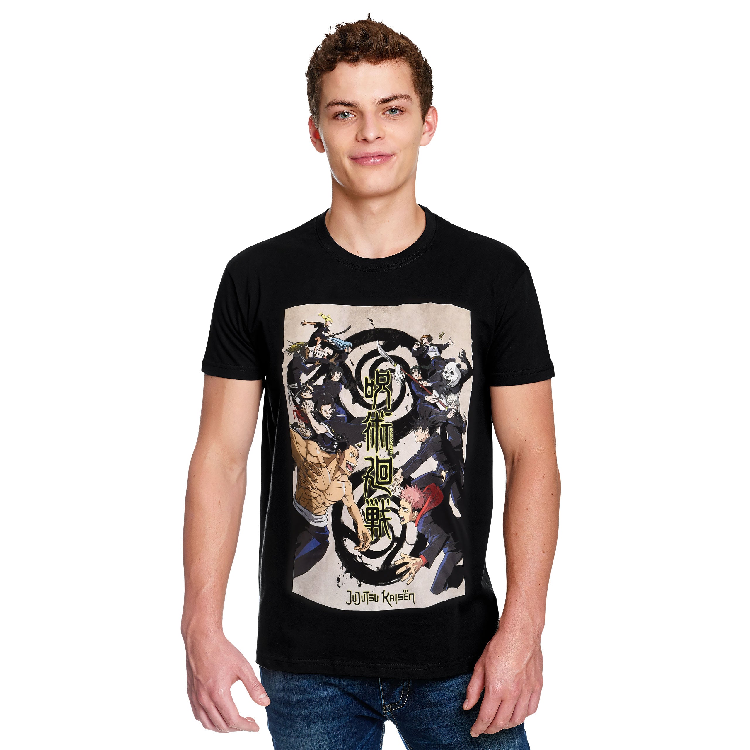 Imagen del producto Jujutsu Kaisen - Camiseta de lucha negra