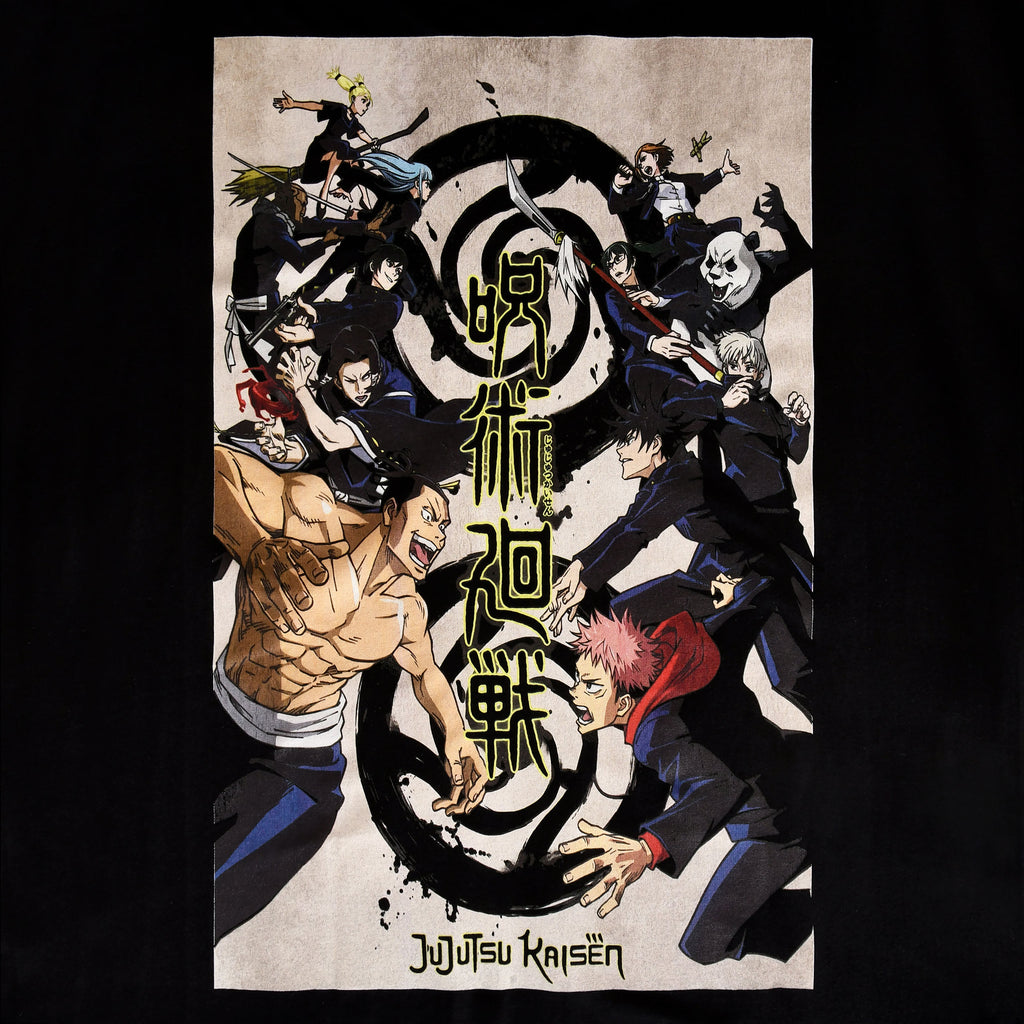 Imagen del producto Jujutsu Kaisen - Camiseta de lucha negra