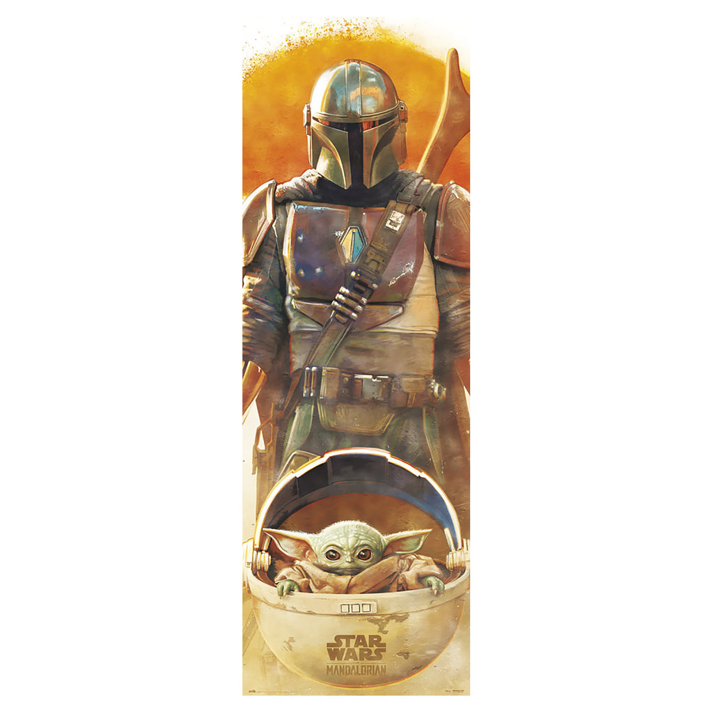 Imagen del producto Póster de puerta de The Mandalorian & Grogu - Star Wars