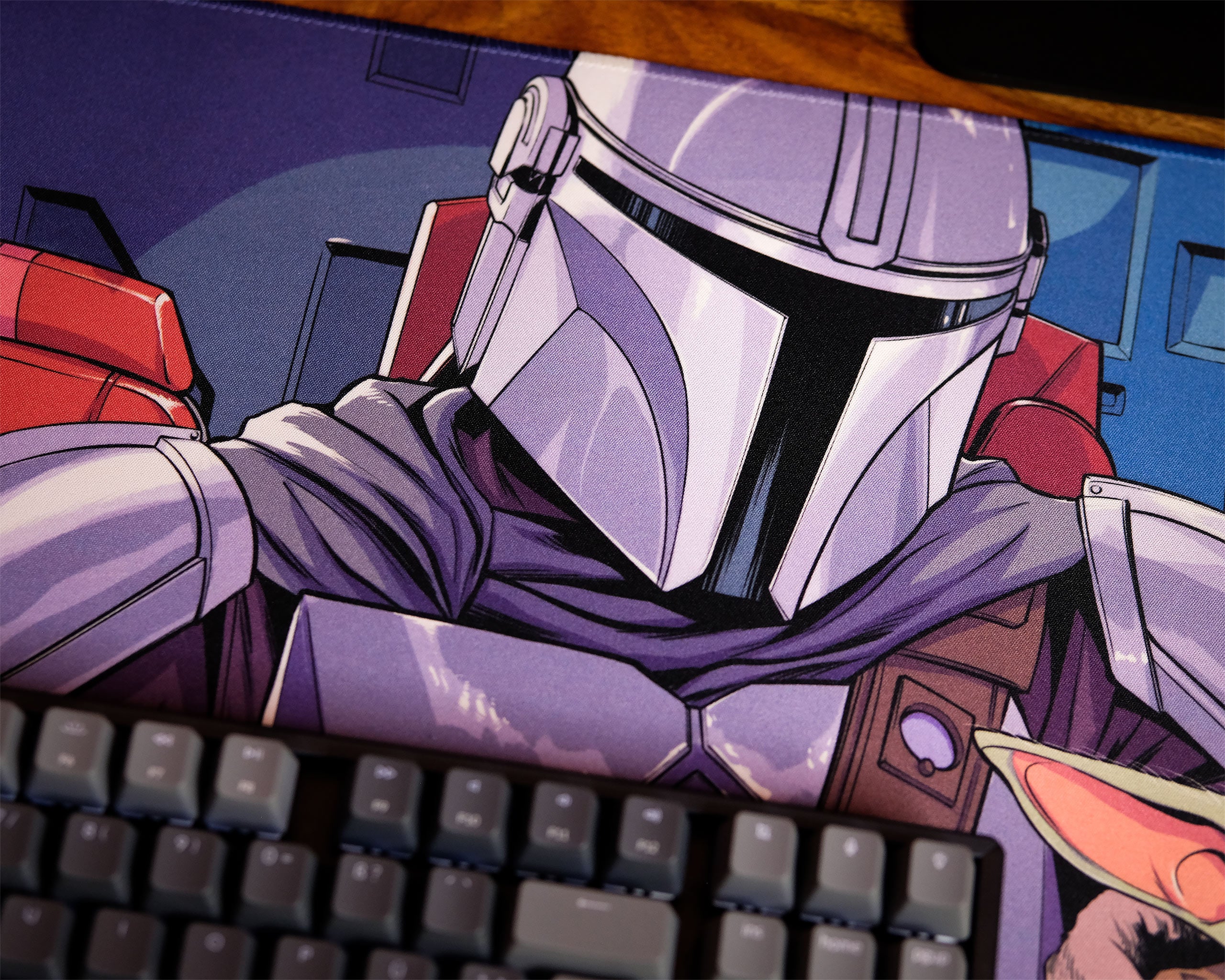 Imagen del producto Alfombrilla de ratón The Mandalorian & Grogu - Star Wars