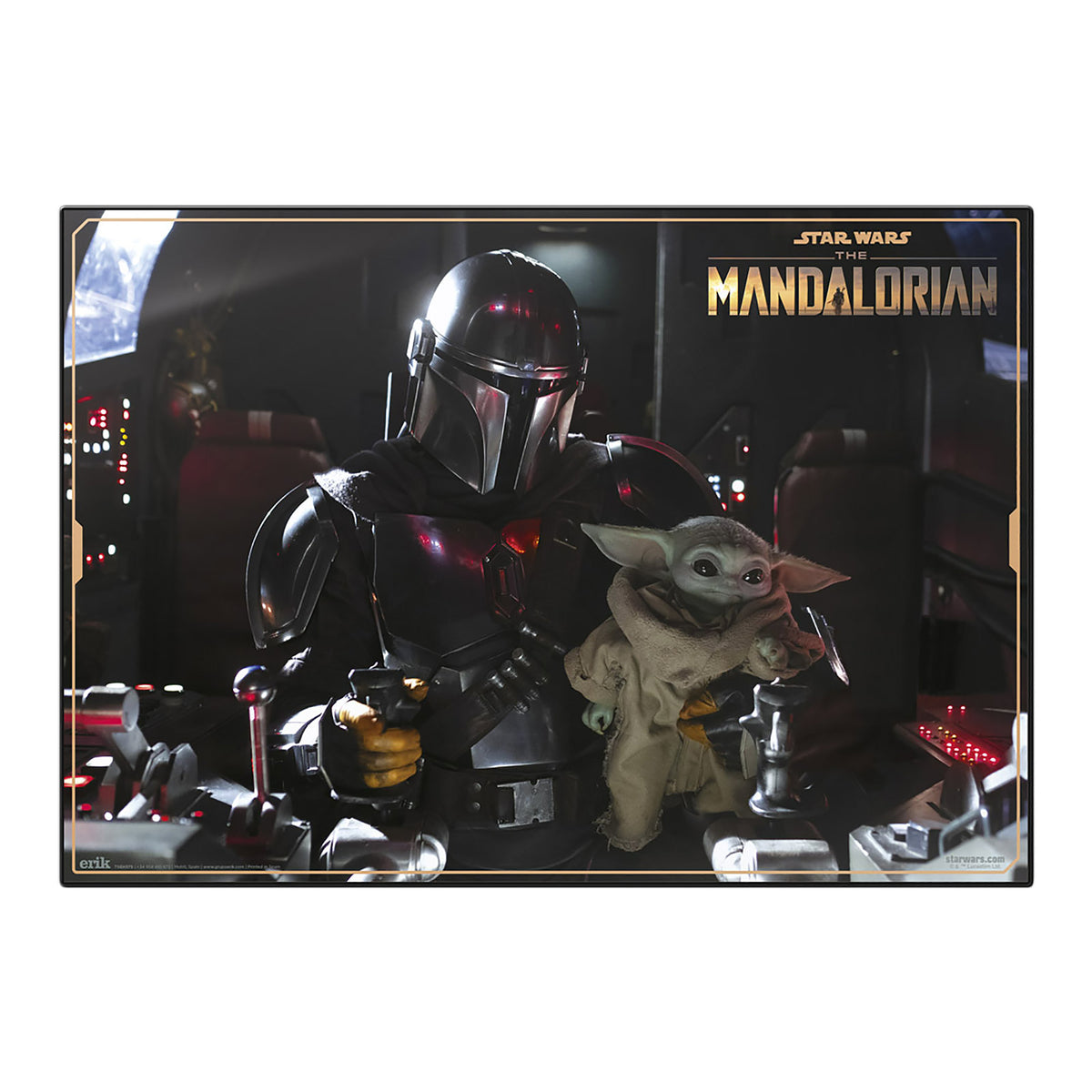 Imagen del producto Alfombrilla de escritorio The Mandalorian & Grogu - Star Wars