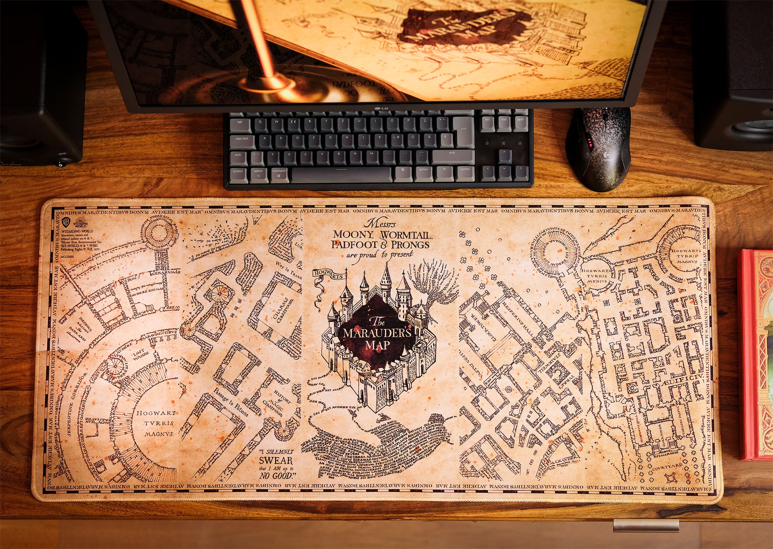 Imagen del producto Harry Potter - Mapa del Merodeador Mousepad