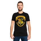 Imagen del producto Harry Potter - Camiseta negra con escudo de Hogwarts