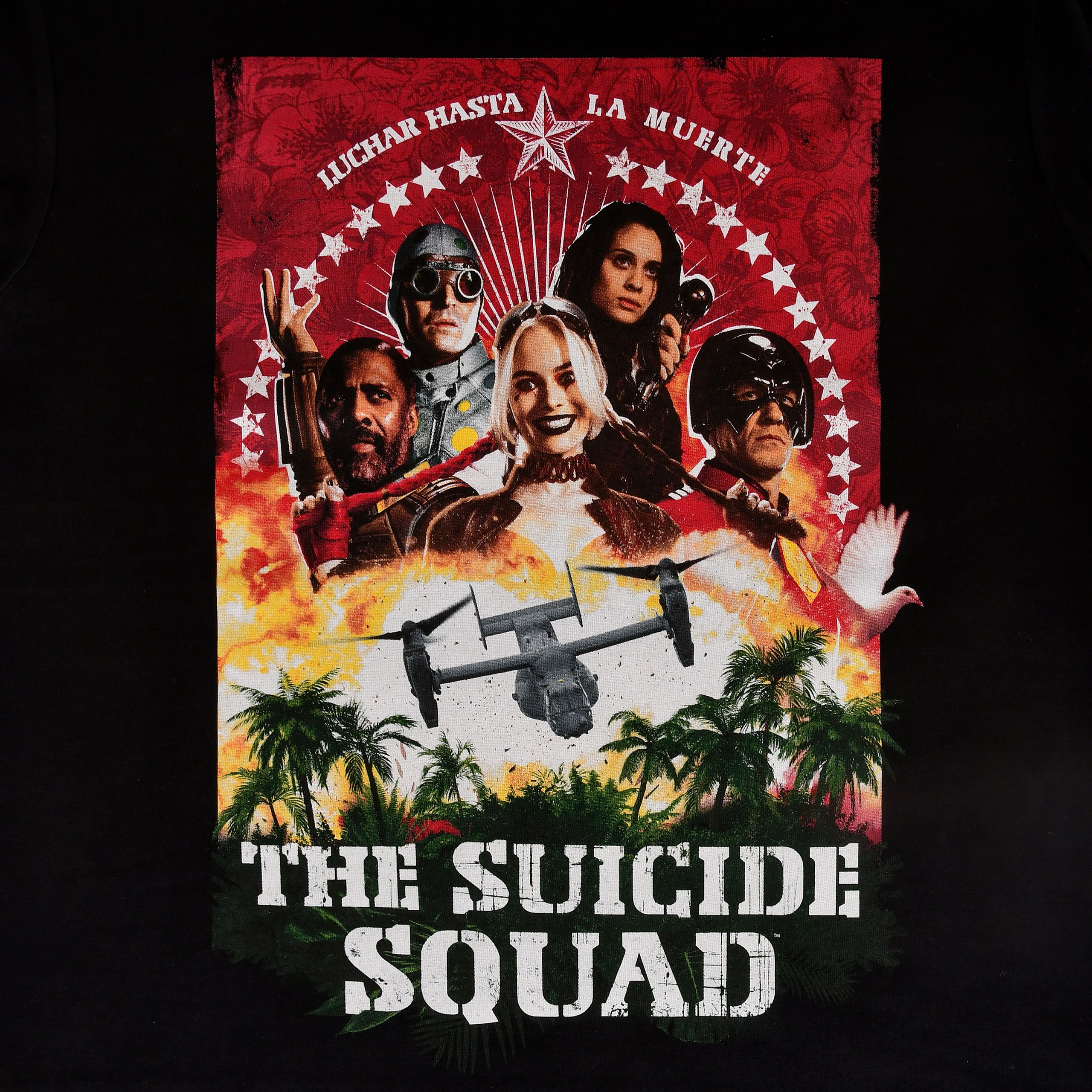 Imagen del producto The Suicide Squad - Camiseta de póster de grupo negra