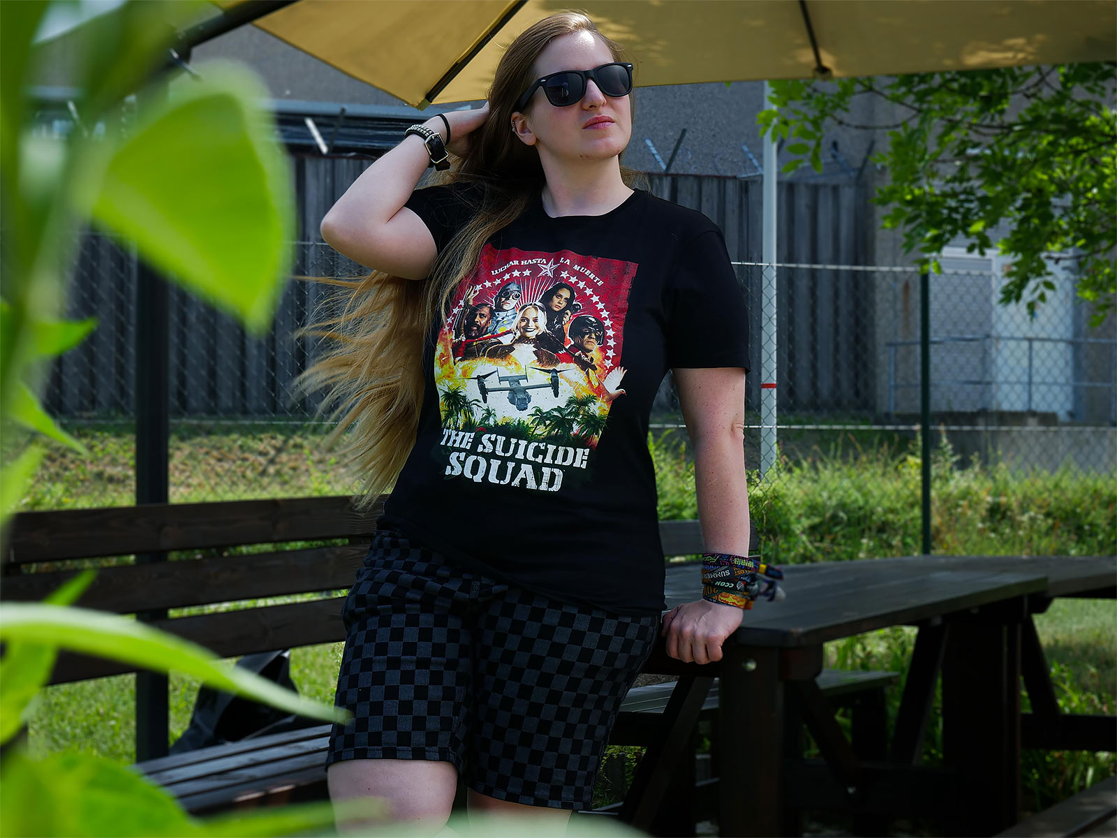 Imagen del producto The Suicide Squad - Camiseta de póster de grupo negra