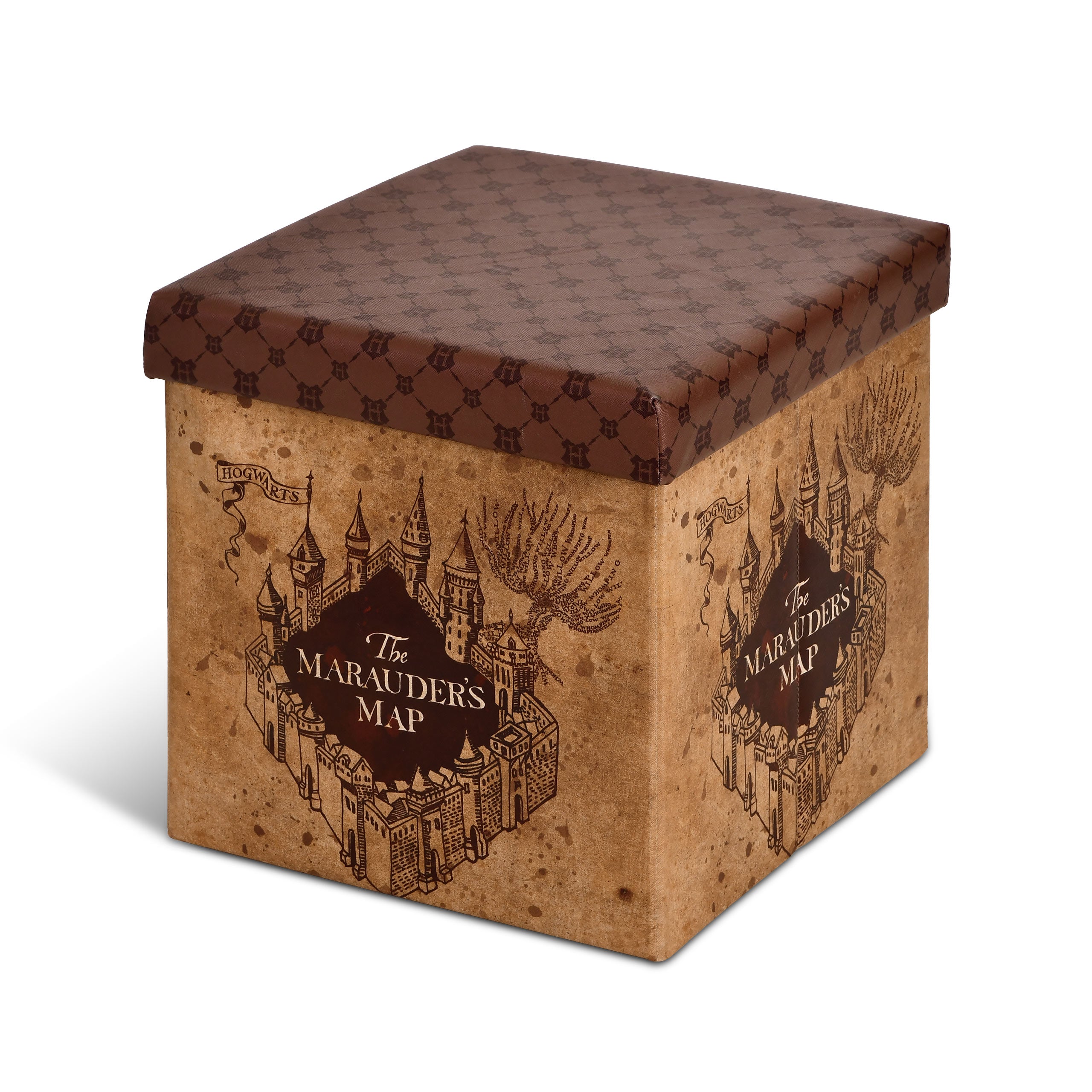 Imagen del producto Harry Potter - Taburete con almacenamiento de Mapa del Merodeador