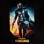 Imagen del producto Camiseta negra Through The Galaxy - Star Wars Mandalorian