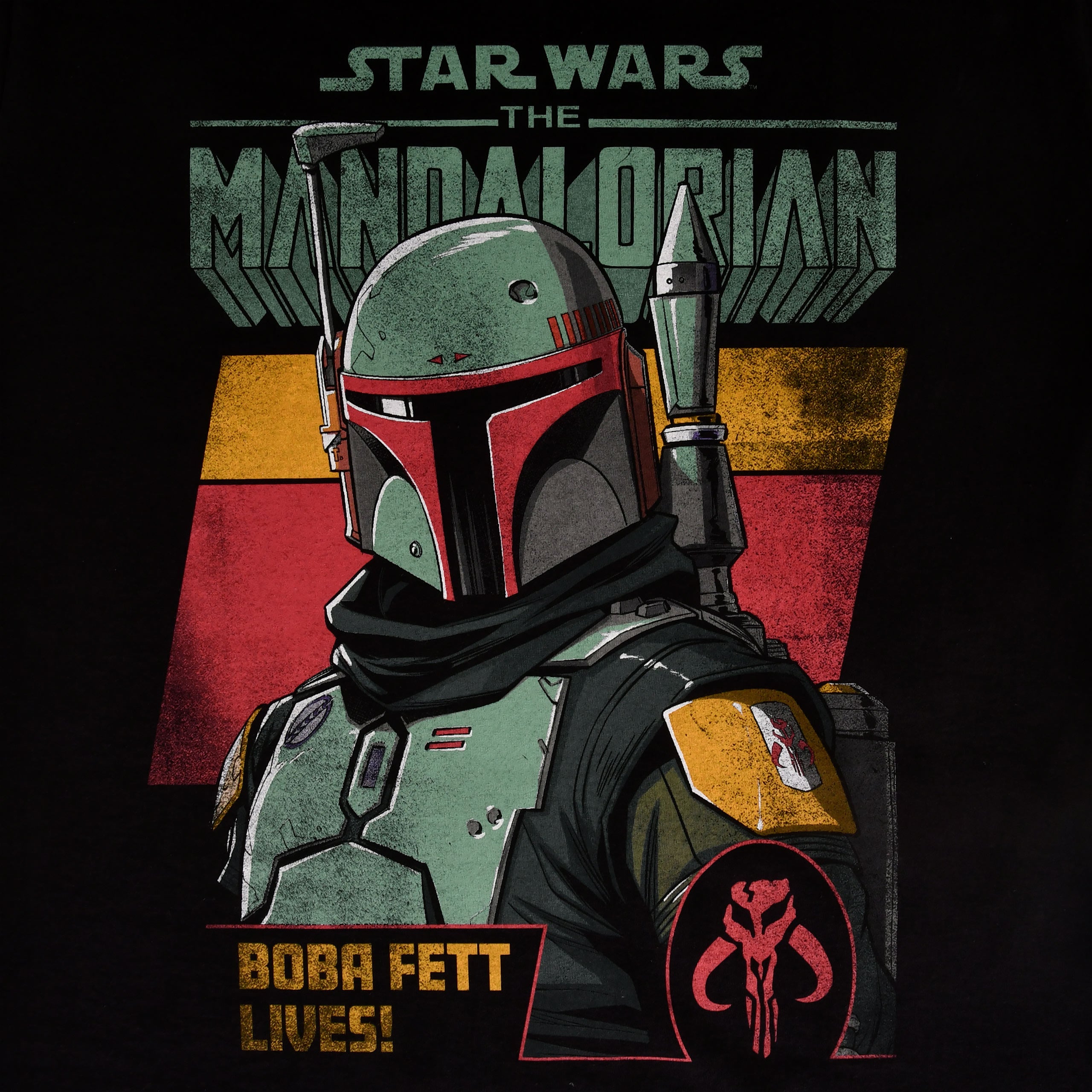 Product image Boba Fett Lives T-Shirt Black - Star Wars Mandalorian