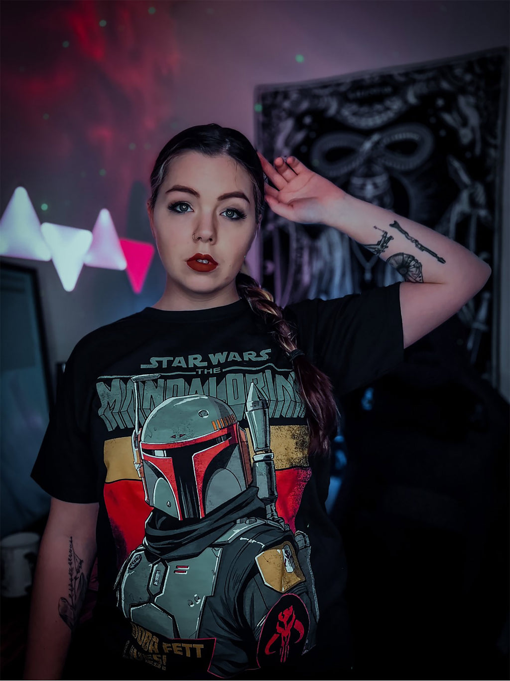 Product image Boba Fett Lives T-Shirt Black - Star Wars Mandalorian