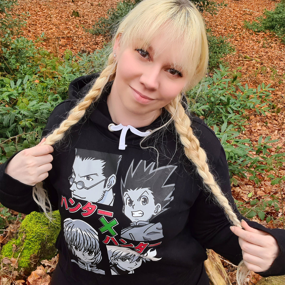 Imagen del producto Hunter x Hunter - Sudadera con capucha negra de Gon & Group