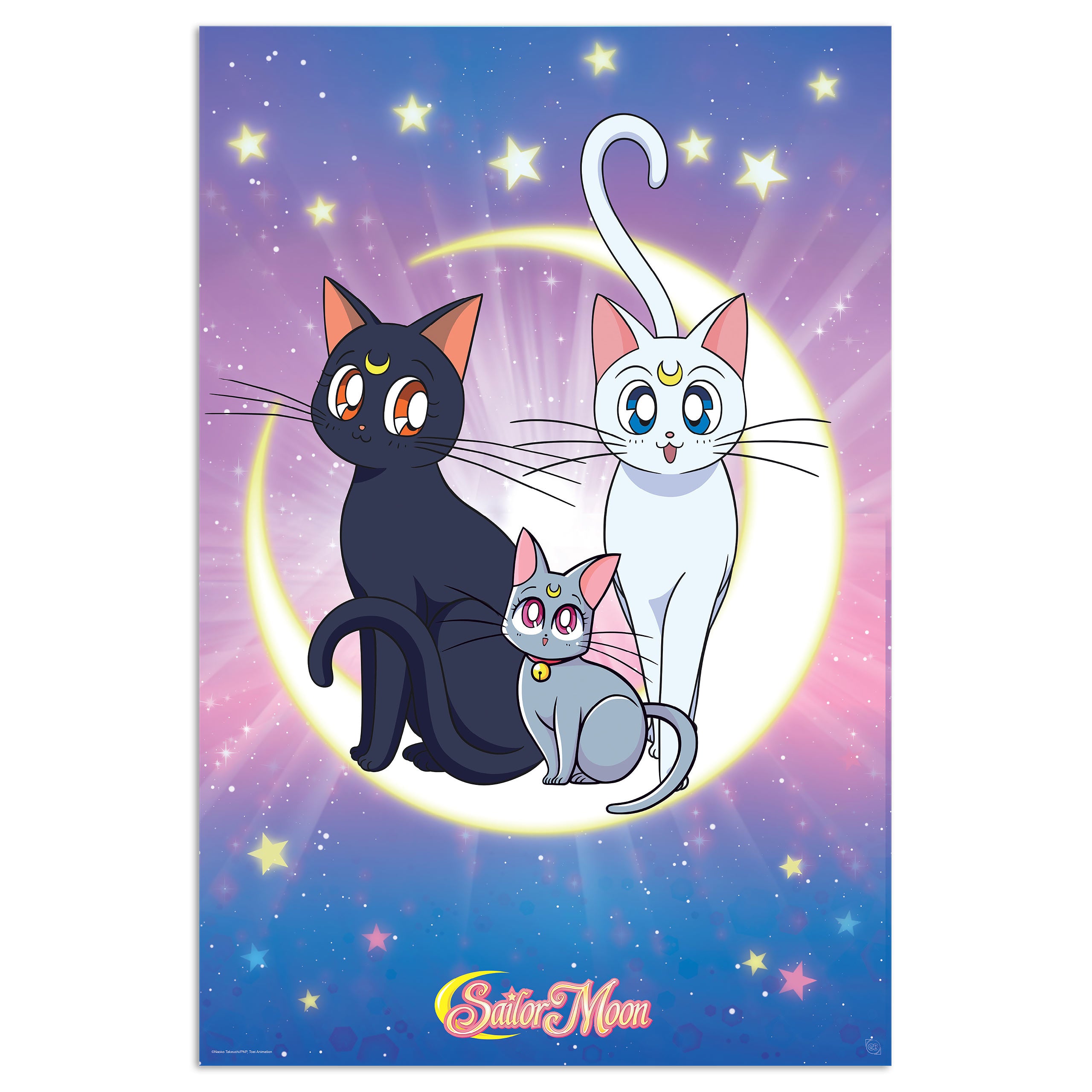 Imagen del producto Sailor Moon - Luna, Artemis & Diana Maxi Poster