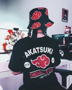 Imagen del producto Naruto - Camiseta negra con símbolo de Akatsuki