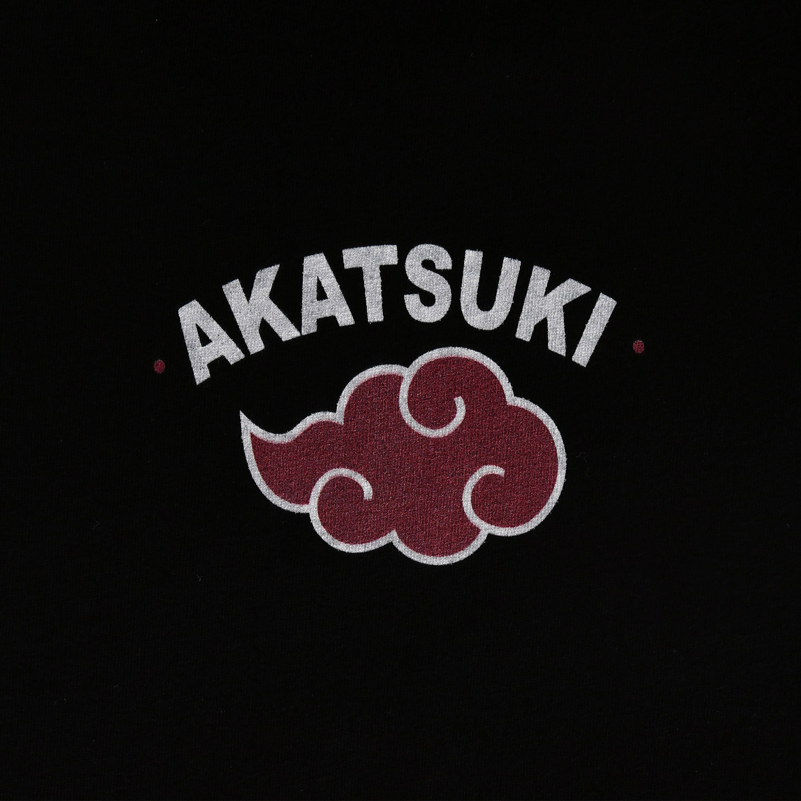 Imagen del producto Naruto - Camiseta negra con símbolo de Akatsuki