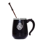Imagen del producto Harry Potter - Taza de Hogwarts con función de agitación y varita mágica